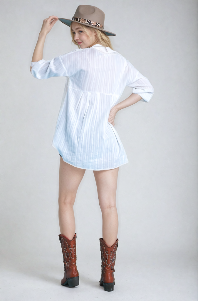 White Tunic Top - Tunics For Women – Autumn Grove Clothing